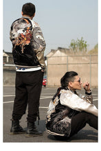 Load image into Gallery viewer, Hyper premium rising phoenix eastern tiger sukajan jacket