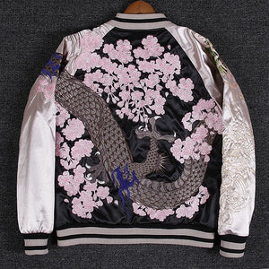 Hyper premium ancient sakura dragon sukajan jacket