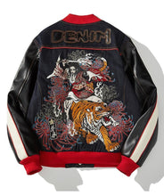 Load image into Gallery viewer, Premium &quot;Denim&quot; Sukajan baseball embroidery jacket