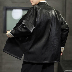 Solid vibrant Tang Dynasty jacket
