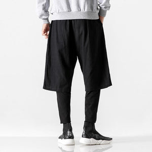 Two step Eastern harem pants