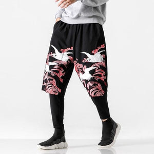 Two step Eastern harem pants