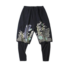 Two step Eastern harem pants