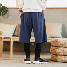 Load image into Gallery viewer, Two layer flying crane harem pants