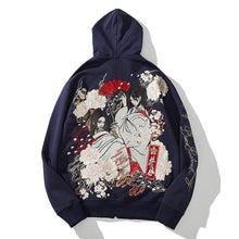 Load image into Gallery viewer, Premium embroidery geisha hoodie