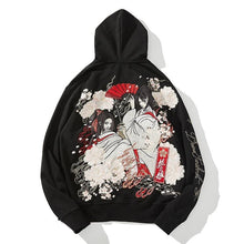Load image into Gallery viewer, Premium embroidery geisha hoodie