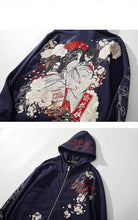 Load image into Gallery viewer, Premium embroidery geisha hoodie