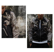 Load image into Gallery viewer, Hyper premium twin dragon embroidery sukajan jacket