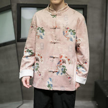 Load image into Gallery viewer, Dragon fan Tang jacket