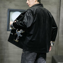 Load image into Gallery viewer, Vibrant crane Tang jacket