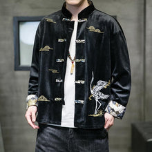 Load image into Gallery viewer, Vibrant crane Tang jacket