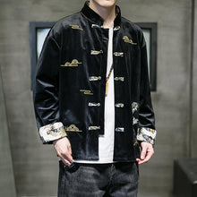 Load image into Gallery viewer, Vibrant crane Tang jacket