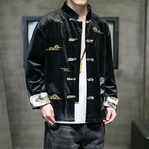 Vibrant crane Tang jacket