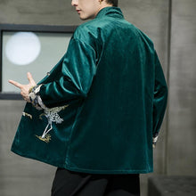 Load image into Gallery viewer, Vibrant crane Tang jacket