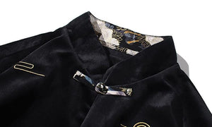 Vibrant crane Tang jacket