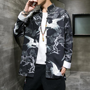 Multiple cranes Tang jacket