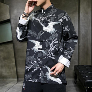 Multiple cranes Tang jacket