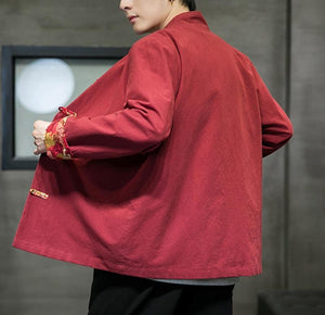 Half design ancient Tang jacket
