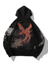 Load image into Gallery viewer, Premium rising Phoenix hoodie