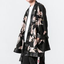 Load image into Gallery viewer, Fiery crane long kimono