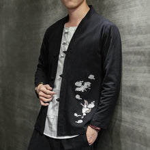 Load image into Gallery viewer, Crane cloud cardigan shirt