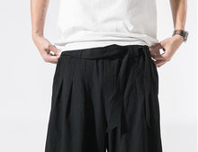 Load image into Gallery viewer, Crop kimono rising crane pants
