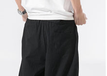 Load image into Gallery viewer, Crop kimono rising crane pants