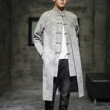 Load image into Gallery viewer, Tang Dynasty dark energy long jacket