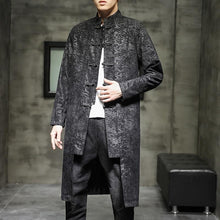 Load image into Gallery viewer, Tang Dynasty dark energy long jacket