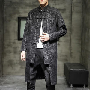 Tang Dynasty dark energy long jacket