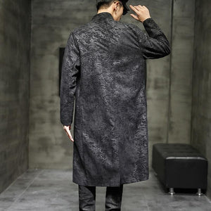 Tang Dynasty dark energy long jacket