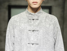 Load image into Gallery viewer, Tang Dynasty dark energy long jacket
