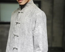 Load image into Gallery viewer, Tang Dynasty dark energy long jacket