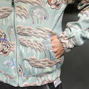 Ancient art design jacket