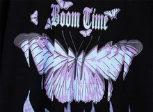 Load image into Gallery viewer, Aoi blue butterfly hoodie