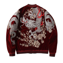 Load image into Gallery viewer, Hyper premium tattoo dragon baseball jacket