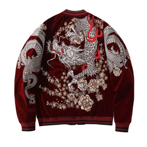 Hyper premium tattoo dragon baseball jacket