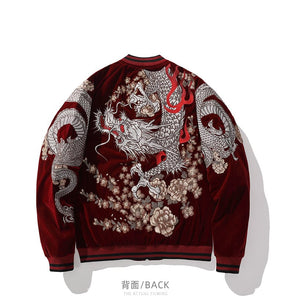 Hyper premium tattoo dragon baseball jacket