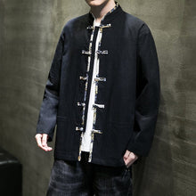 Load image into Gallery viewer, Retro solid Tang Dynasty jacket
