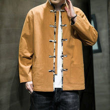 Load image into Gallery viewer, Retro solid Tang Dynasty jacket