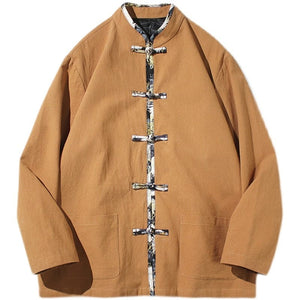 Retro solid Tang Dynasty jacket