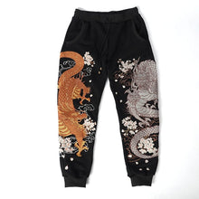 Load image into Gallery viewer, Hyper premium twin dragon embroidery pants