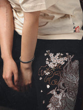 Load image into Gallery viewer, Hyper premium twin dragon embroidery pants