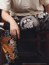 Load image into Gallery viewer, Hyper premium twin dragon embroidery pants