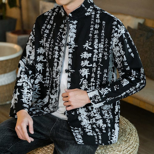 Rapid Kanji Tang Dynasty jacket