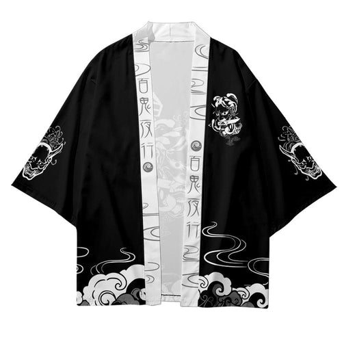 Dark oni kimono