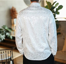 Load image into Gallery viewer, Vibrant silhouette Tang Dynasty jacket