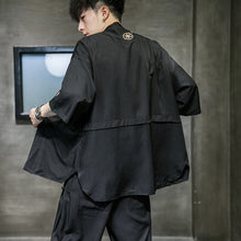 Load image into Gallery viewer, Kanji robe style kimono