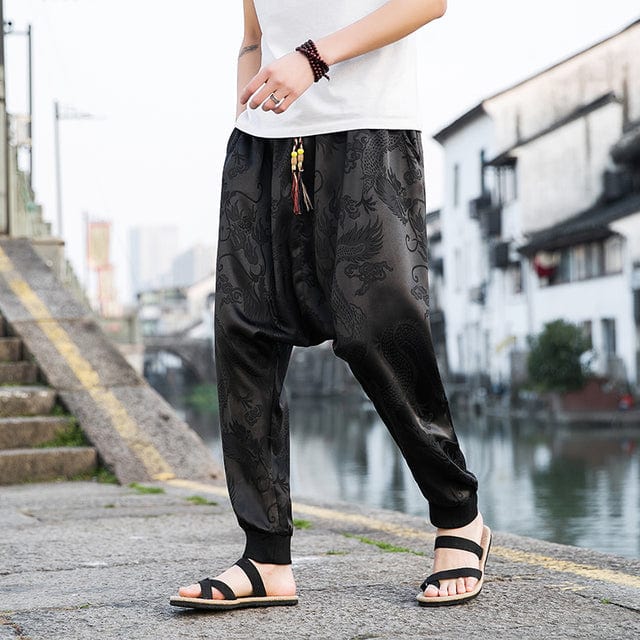 Dark energy dragon pants