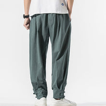 Load image into Gallery viewer, Solid kanji harem pants